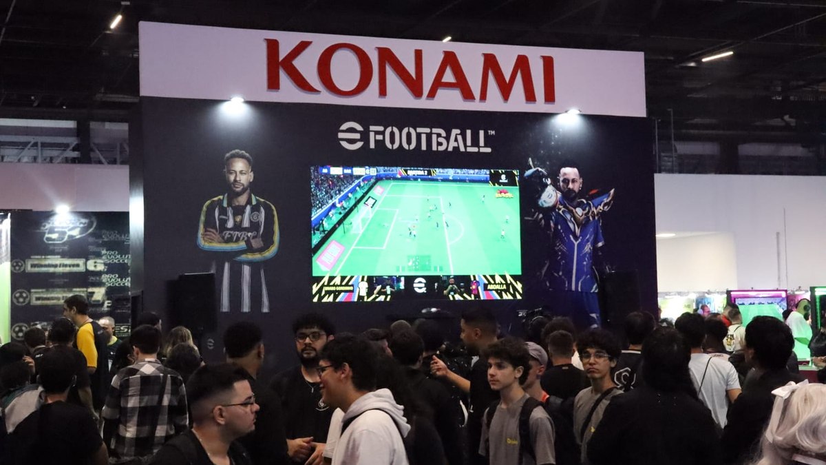 BGS 2026 vem aí: a Konami volta com o eFootball na maior feira de games da América Latina?